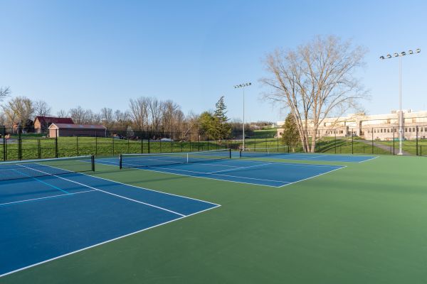 Tennis Court Cleaning in Crystal Lake