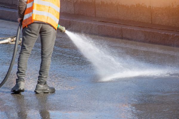 Asphalt Pressure Washing in Crystal Lake
