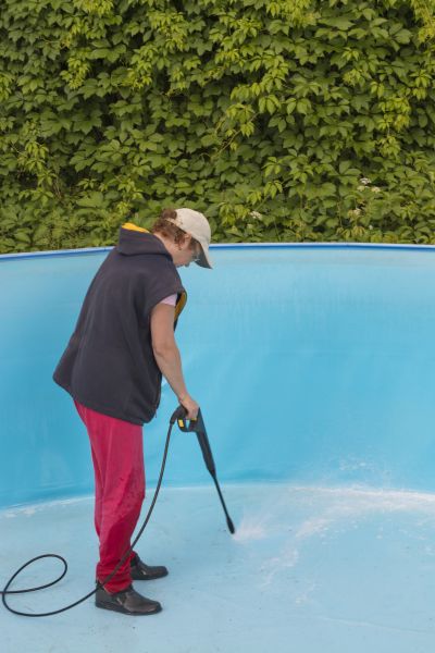 Pool Pressure Washing in Crystal Lake